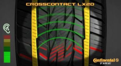 Continental CrossContact LX 20 - technologia smooth response