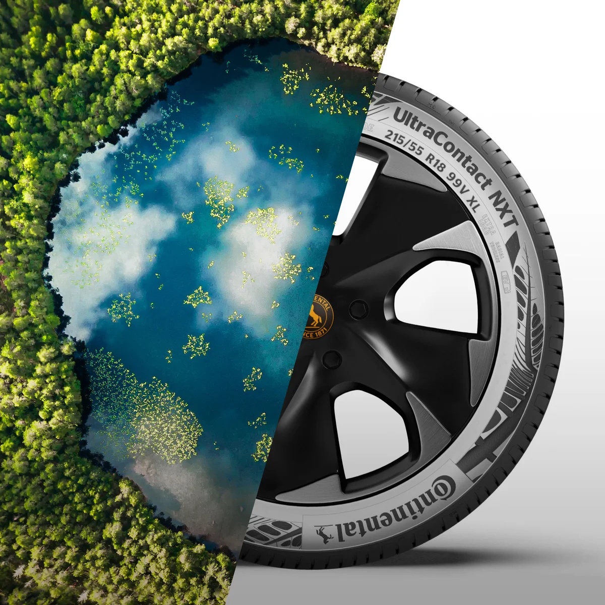 Continental UltraContact NXT z alternatywnymi materiałami