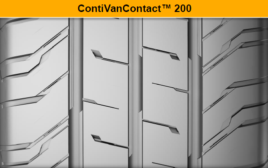 Continental ContiVanContact 200 - bieżnik opony