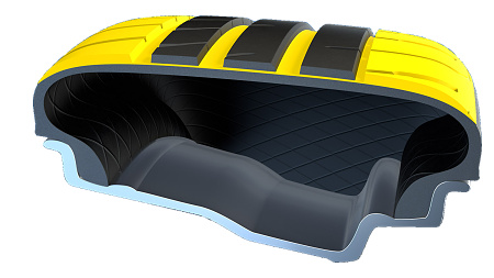 Goodyear Eagle F1 Super Sport - Innowacyjna kombinacja mieszanki w kształcie litery „U”