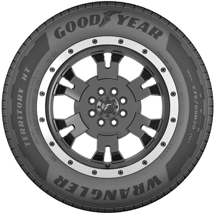 Goodyear Wrangler Territory HT - widok na bok opony Goodyear Wrangler Territory HT - widok na bok opony