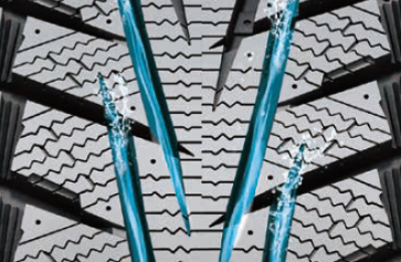 Hankook Winter i*cept RW10 - Bieżnik w kształcie litery 
