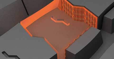 Wielowarstwowe 3D lamelki