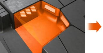 Lamela na całej głębokości poprawia przyczepność