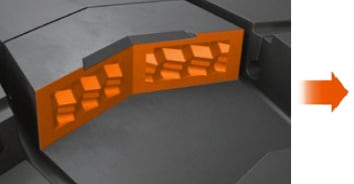 3D lamele zwiększony przebieg i trakcja