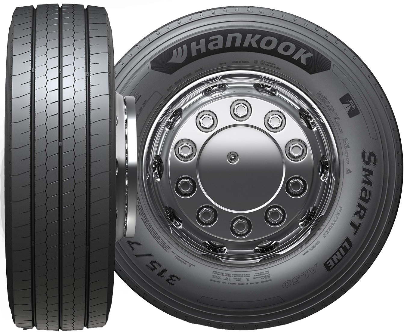 Hankook Smart Line AL50 - oś kierowana