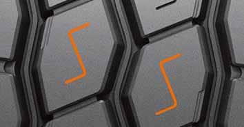Hankook Smart Work AM11 - Wielokątne lamele.