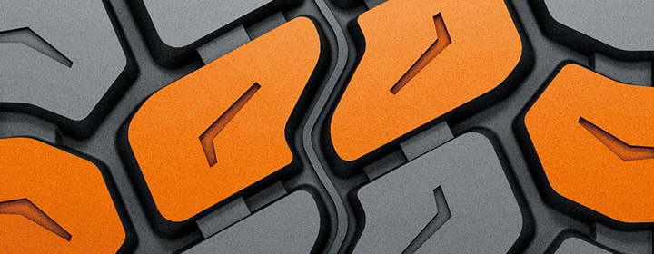 Hankook Smart Work A15 Niezwykle szerokie bloki i głębokie rowki.