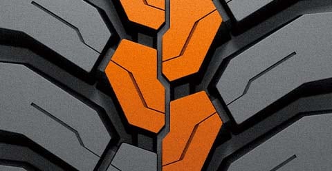 Hankook Smart Work DM09 - Kierunkowy - strzałkowy bieżnik.