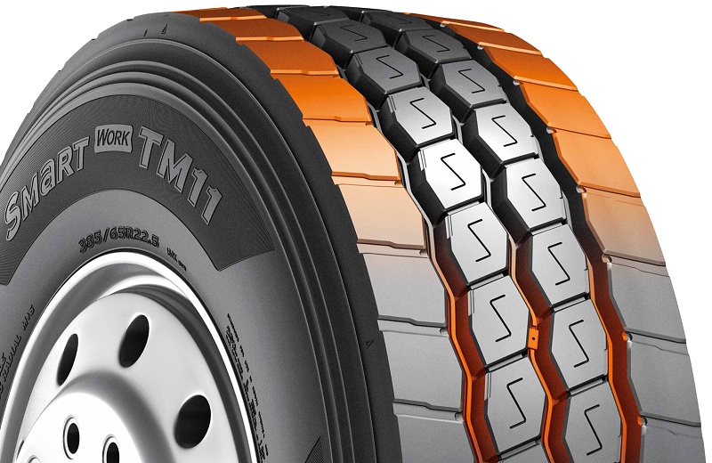 Hankook Smart Work TM11 ograniczenie wkręcania się kamieni