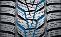 Hankook winter i*cept evo3 - Bieżnik w kształcie litery V