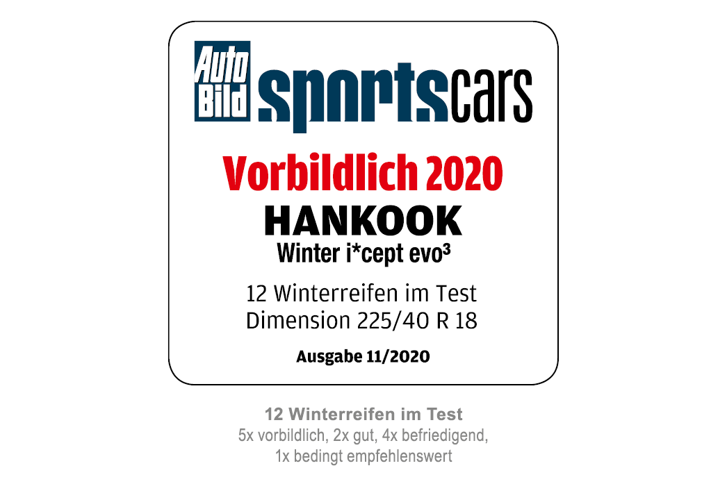 Hankook Winter i*cept evo3 - AutoBild SportsCars - ocena