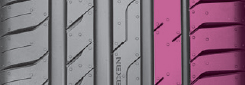 Nexen NFera Sport - opis bieżnika - szeroki design zewnętrznego bloku