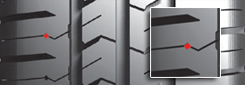 Nexen Roadian CT8 - Zagłębienie kwadratowego kształtu.