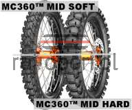 Metzeler MC360 Mid 51M TT HARD R Front